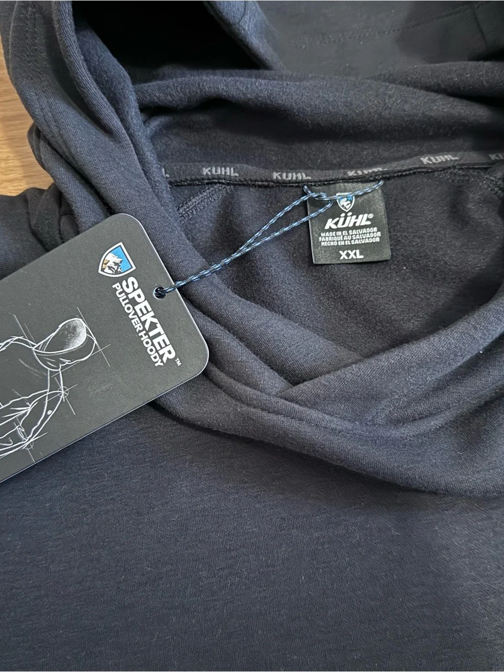 KHUL Spekter Pullover Hoody -Black - Men’s 2XL - NWT